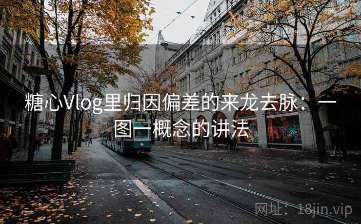 糖心Vlog里归因偏差的来龙去脉：一图一概念的讲法